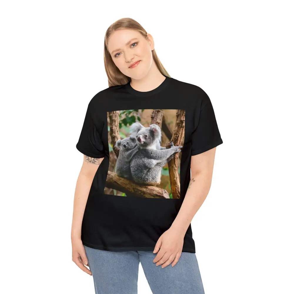 Футболка Koala с ребенком унисекс, хлопковая тенниска оверсайз, роскошная брендовая майка для мужчин и женщин, летняя
Футболка Koala с ребенком унисекс, хлопковая тенниска оверсайз, роскошная брендовая майка для мужчин и женщин, летняя
