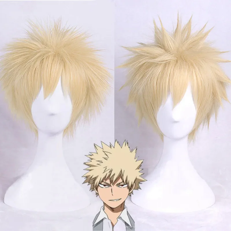 Оптовая продажа >>> подробности о Bakugou Katsuki мой герой Академия Баку без героев короткий пушистый светлый парик для косплея
Оптовая продажа >>> подробности о Bakugou Katsuki мой герой Академия Баку без героев короткий пушистый светлый парик для косплея