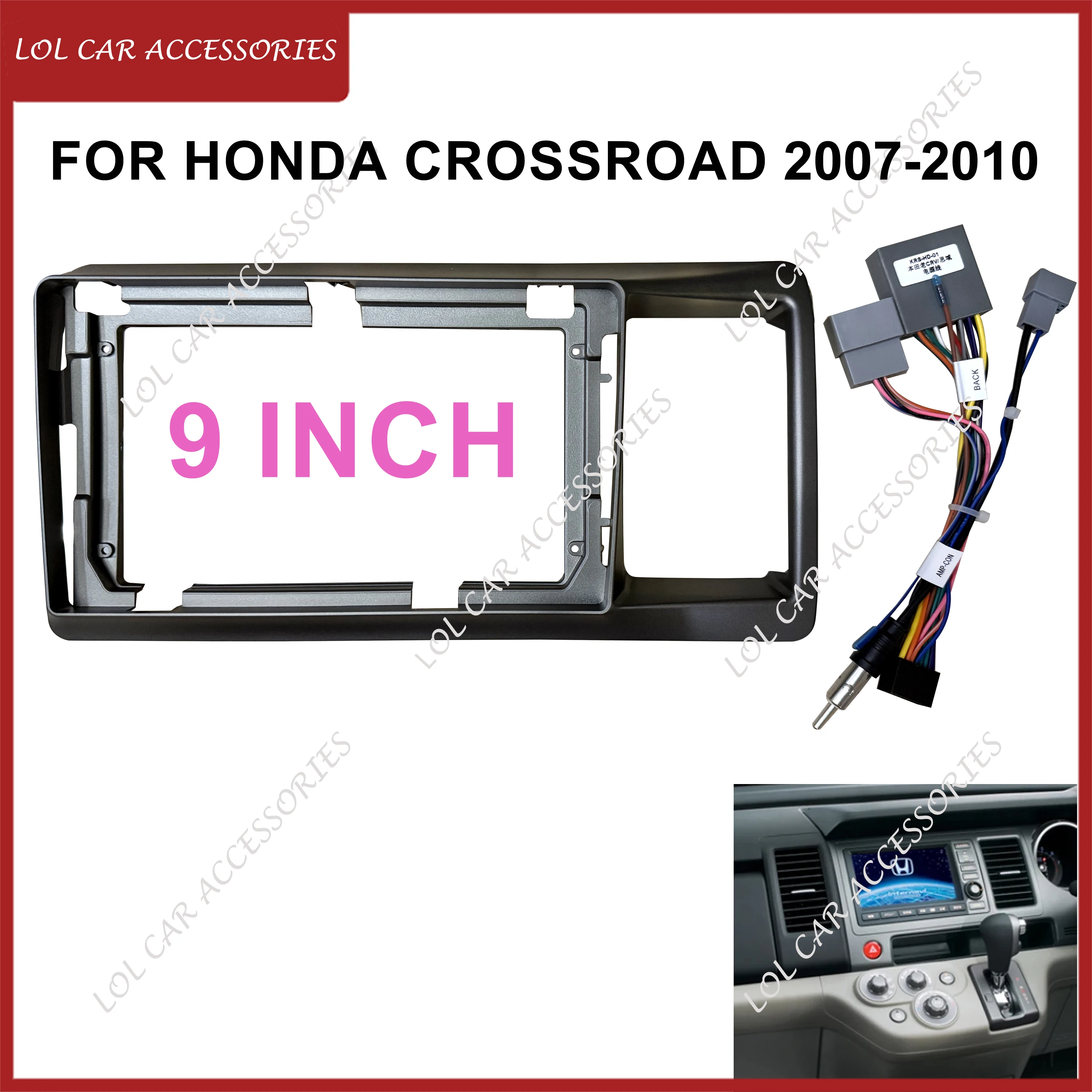 9 Inch For Honda Crossroad 2007-2010 Car Radio Android Stereo MP5 GPS Player Panel Casing Frame 2Din Head Unit Fascia Dash Cover
9 Inch For Honda Crossroad 2007-2010 Car Radio Android Stereo MP5 GPS Player Panel Casing Frame 2Din Head Unit Fascia Dash Cover