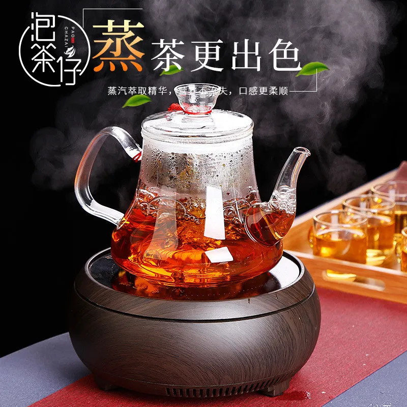 Roasted tea around the hearth, electric ceramic stove, tea stove, home glass steam tea steamer, kettle
Roasted tea around the hearth, electric ceramic stove, tea stove, home glass steam tea steamer, kettle