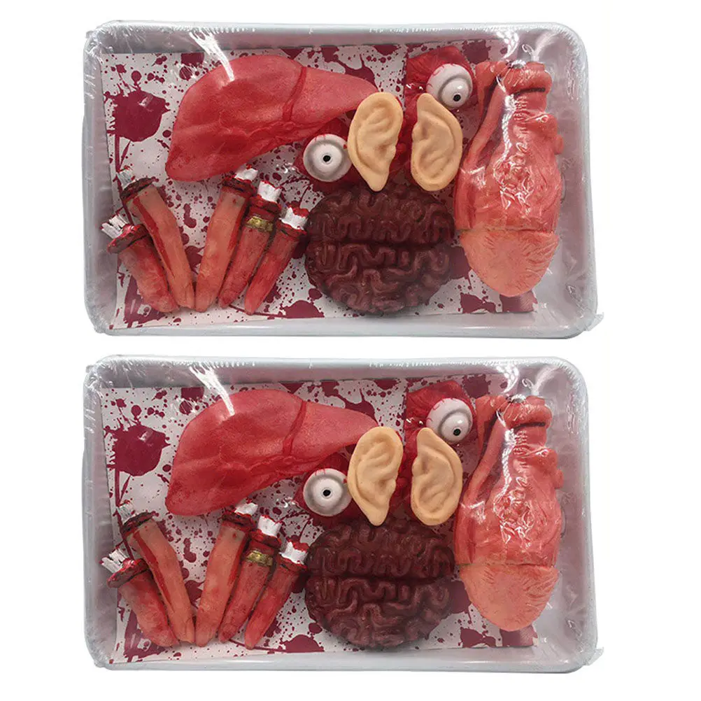 2 Boxes Halloween Organ Set Scary Bloody Realistic Latex Props for Haunted House Decoration Prank Supplies Halloween Organ Set
2 Boxes Halloween Organ Set Scary Bloody Realistic Latex Props for Haunted House Decoration Prank Supplies Halloween Organ Set