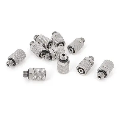 10Pcs 5mm Male Thread Fitting Coupler Quick Joint Connector for 4mmx6mm Air Pipe
10Pcs 5mm Male Thread Fitting Coupler Quick Joint Connector for 4mmx6mm Air Pipe