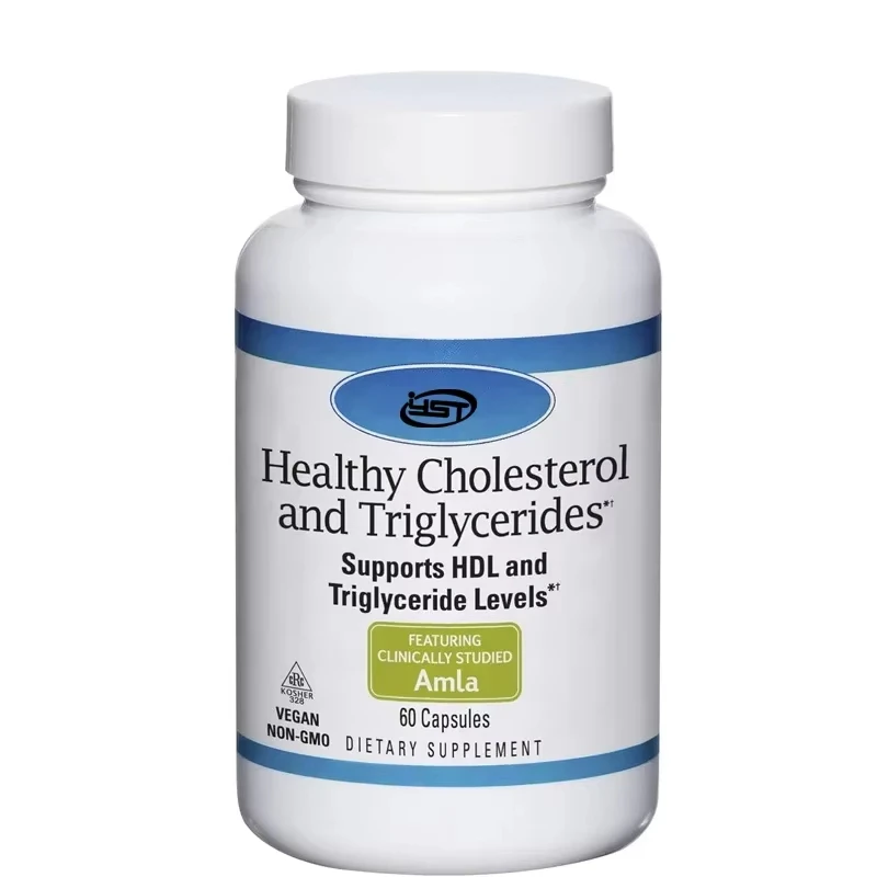 Healthy Cholesterol and Triglycerides -60 Capsules - Supports Healthy HDL and Triglyceride Levels - Non GMO, Vegetarian, Kosher
Healthy Cholesterol and Triglycerides -60 Capsules - Supports Healthy HDL and Triglyceride Levels - Non GMO, Vegetarian, Kosher