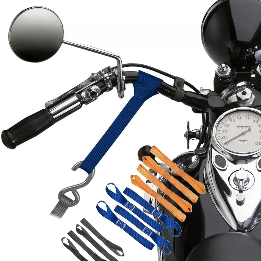 2/8pcs Soft Loop Tie Down Straps or Securing ATV Motorcycles Scooters Dirt Bikes Lawn Mutipurpose Motor Tie Downs Luggage Straps
2/8pcs Soft Loop Tie Down Straps or Securing ATV Motorcycles Scooters Dirt Bikes Lawn Mutipurpose Motor Tie Downs Luggage Straps