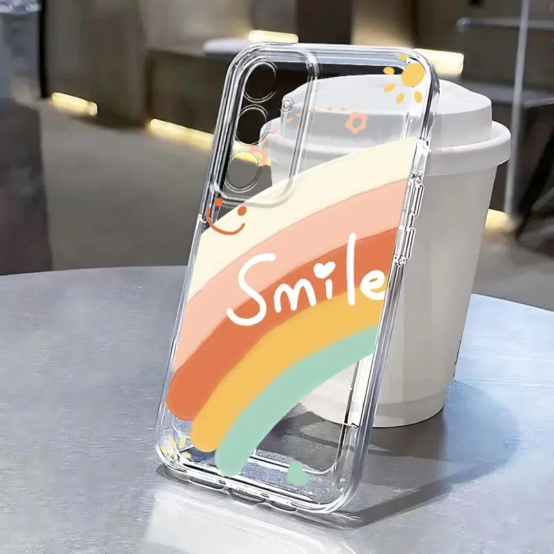 Luxury Colorful Rainbow Bear Phone Case For Samsung Galaxy S26 S25 S24 S23 S22 S21 S20 Edge Plus Ultra FE 5G Transparent Soft
Luxury Colorful Rainbow Bear Phone Case For Samsung Galaxy S26 S25 S24 S23 S22 S21 S20 Edge Plus Ultra FE 5G Transparent Soft