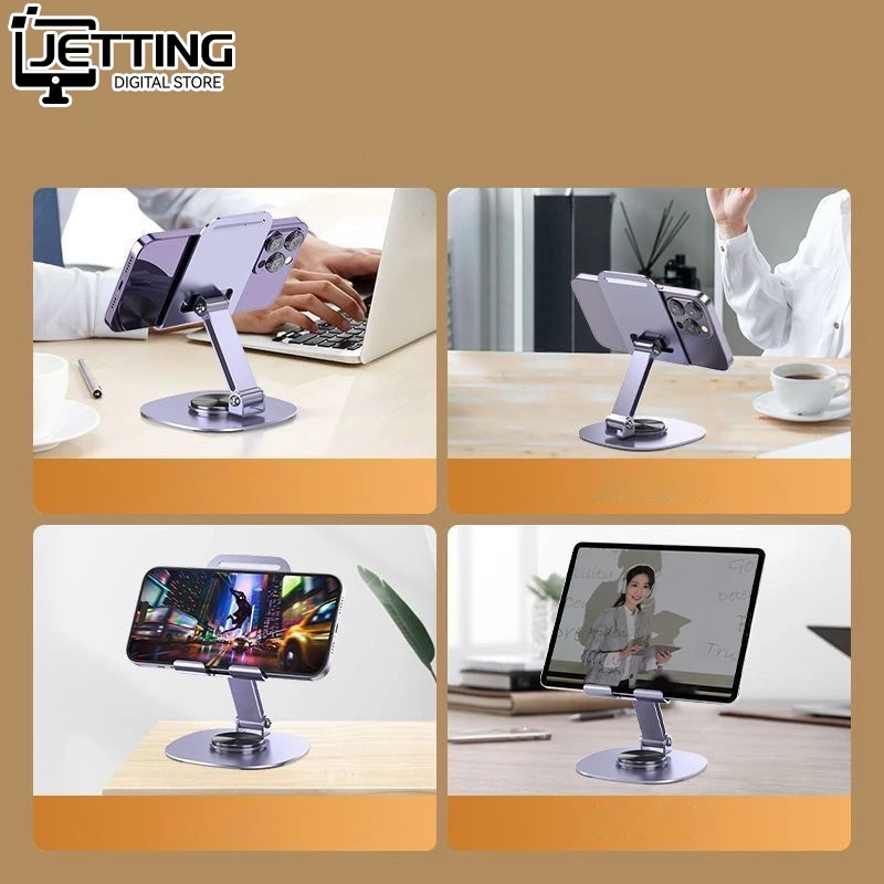 360 ° Rotating Desktop Mobile Phone Tablet Computer Bracket Portable Laziness Can Folded Adjustment For iphone 15 For Huawei
360 ° Rotating Desktop Mobile Phone Tablet Computer Bracket Portable Laziness Can Folded Adjustment For iphone 15 For Huawei