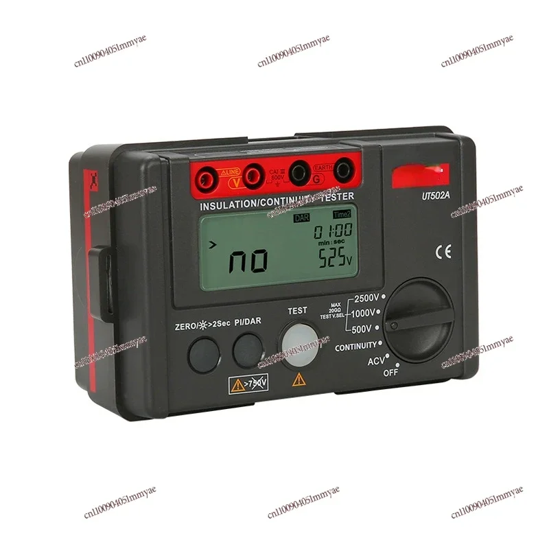 UT501A Insulation Resistance Tester Digital Megohmmeter 250V/1000V/500V Megger
UT501A Insulation Resistance Tester Digital Megohmmeter 250V/1000V/500V Megger