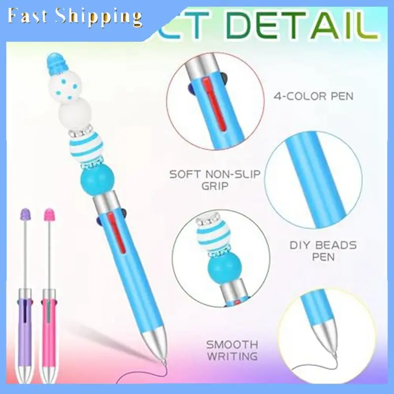 4 In 1 Colorful Plastic Beaded Pen Creative DIY Pen Beaded Pen For Kids Student Gifts Office School Supplies Durable
4 In 1 Colorful Plastic Beaded Pen Creative DIY Pen Beaded Pen For Kids Student Gifts Office School Supplies Durable
