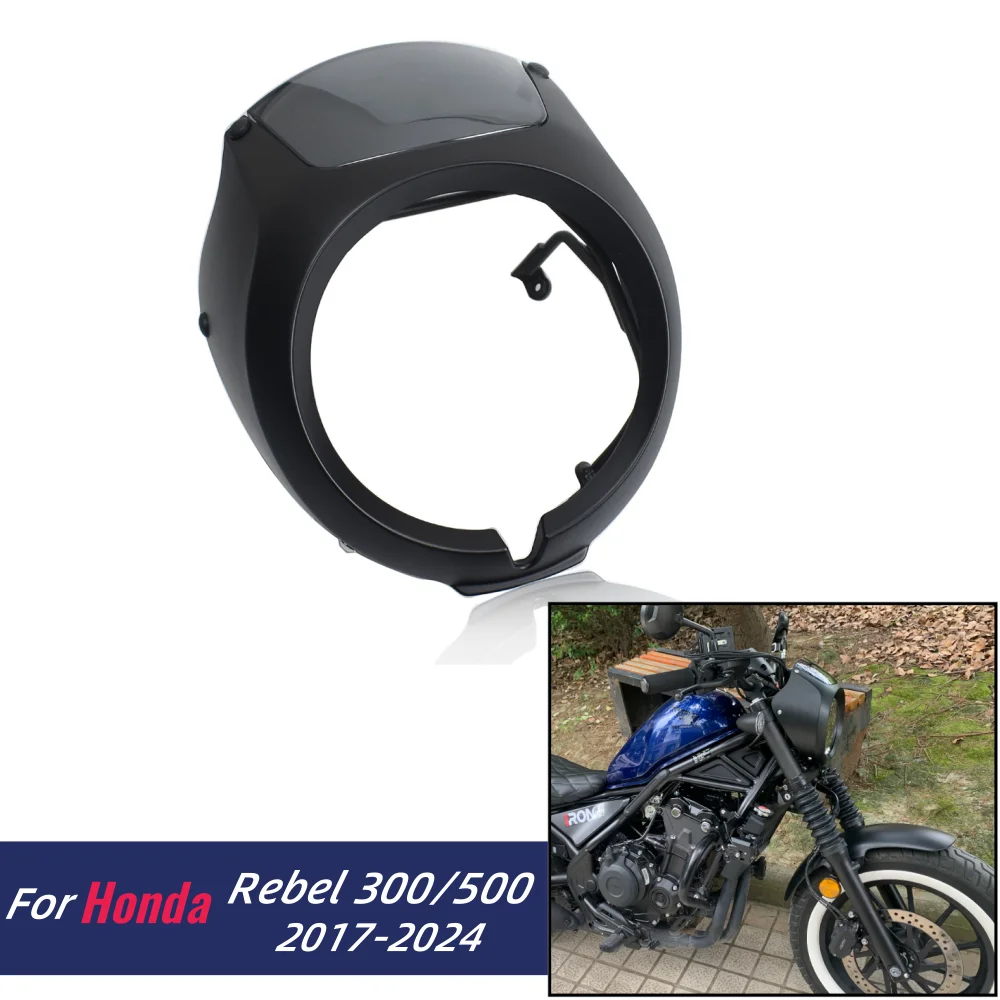 CMX300 CMX500 Headlight Fairing Cowl Mask For Honda Rebel CMX 300 500 2020-2024 2023 Motorcycle Front Windscreen Cover Protector
CMX300 CMX500 Headlight Fairing Cowl Mask For Honda Rebel CMX 300 500 2020-2024 2023 Motorcycle Front Windscreen Cover Protector