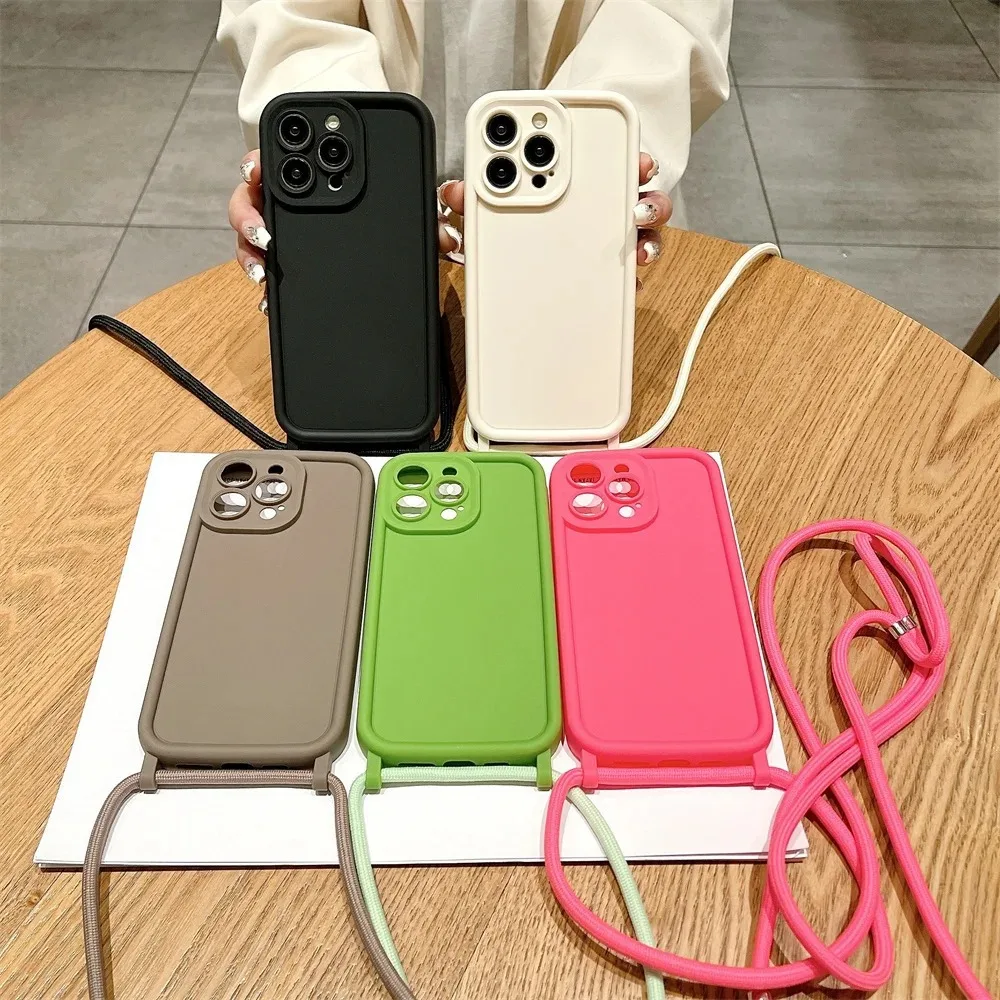 Crossbody Rope-Textured Lanyard Phone Case for iPhone 17 16 15 14 13 11 Pro Max X XS Shock-Resistant Protective Case
Crossbody Rope-Textured Lanyard Phone Case for iPhone 17 16 15 14 13 11 Pro Max X XS Shock-Resistant Protective Case