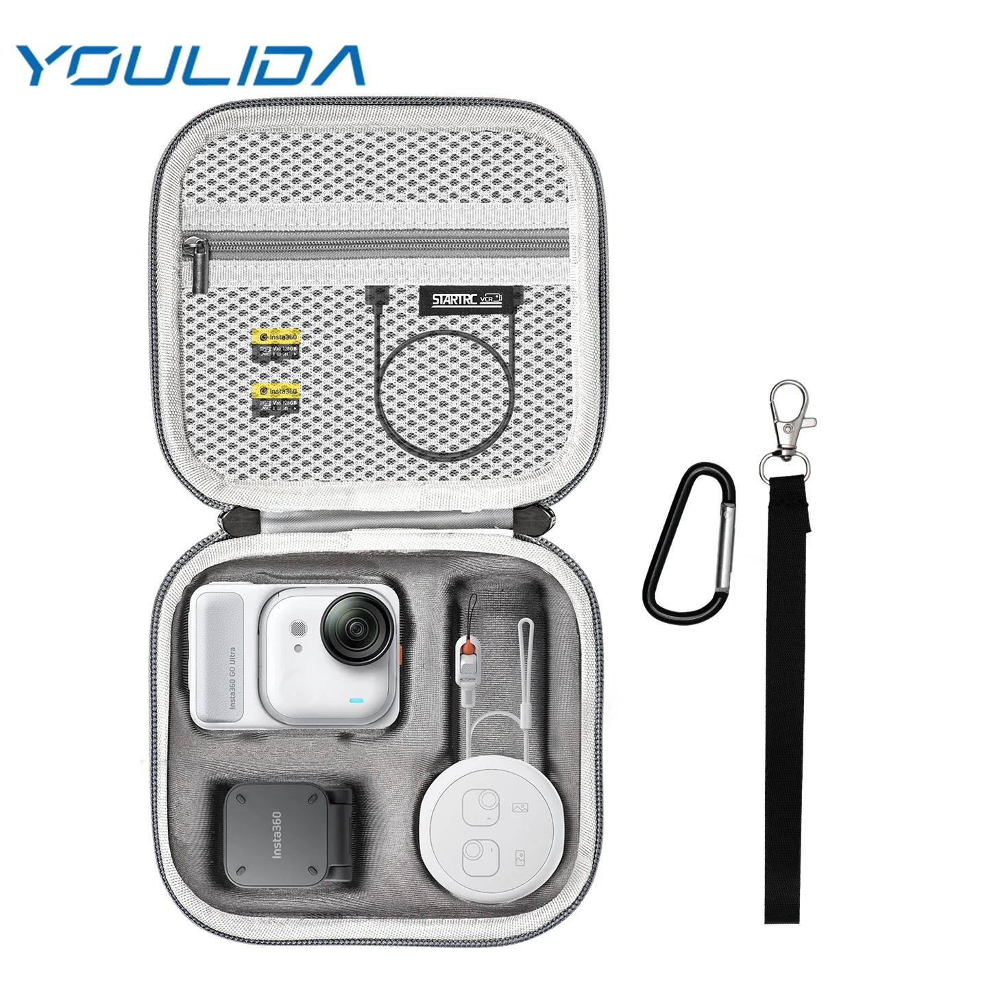 For Insta360 GO Ultra Mini Carrying Case Travel Storage Bag PU Portable Handbag For Insta 360 Go Ultra Camera Accessories
For Insta360 GO Ultra Mini Carrying Case Travel Storage Bag PU Portable Handbag For Insta 360 Go Ultra Camera Accessories