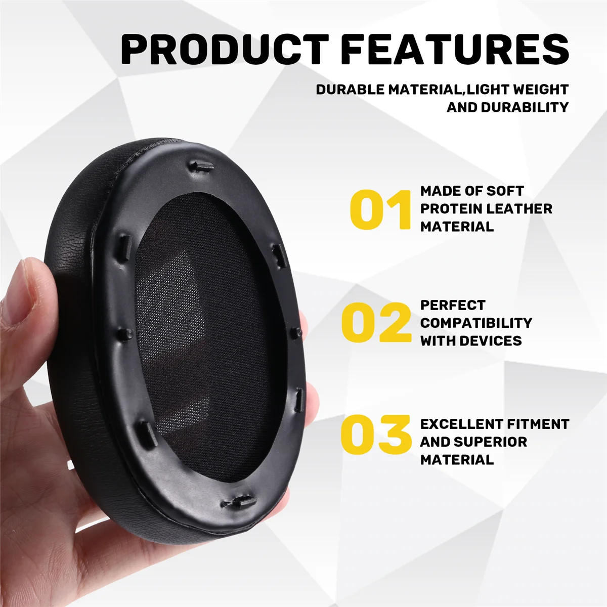 【Вечеринка * Украшение】Замена подушечек для наушников Sony MDR-1000X WH-1000XM2, шумоизоляция, пена с эффектом памяти
【Вечеринка * Украшение】Замена подушечек для наушников Sony MDR-1000X WH-1000XM2, шумоизоляция, пена с эффектом памяти