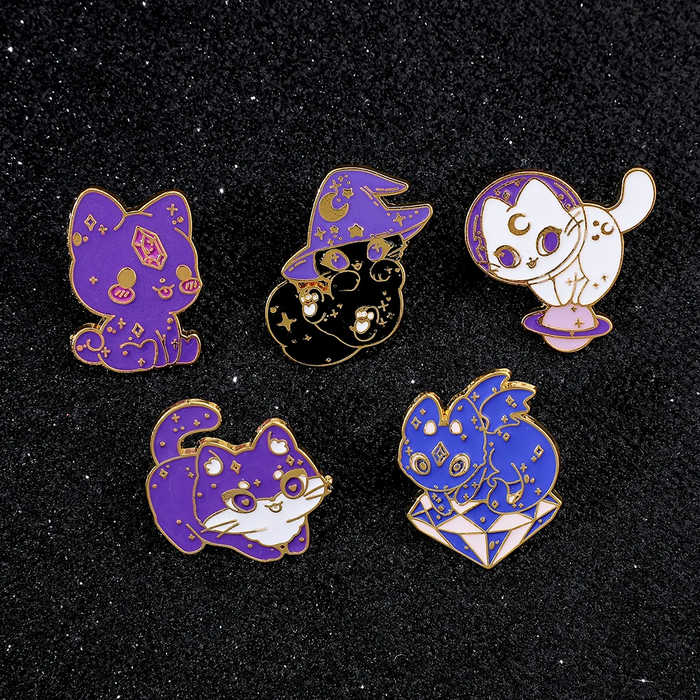 Amazing Magic Cat Brooch Badge Quirky Funny Animal Model Pins for Children Clothing Backpack Cute Accessories Toys
Amazing Magic Cat Brooch Badge Quirky Funny Animal Model Pins for Children Clothing Backpack Cute Accessories Toys