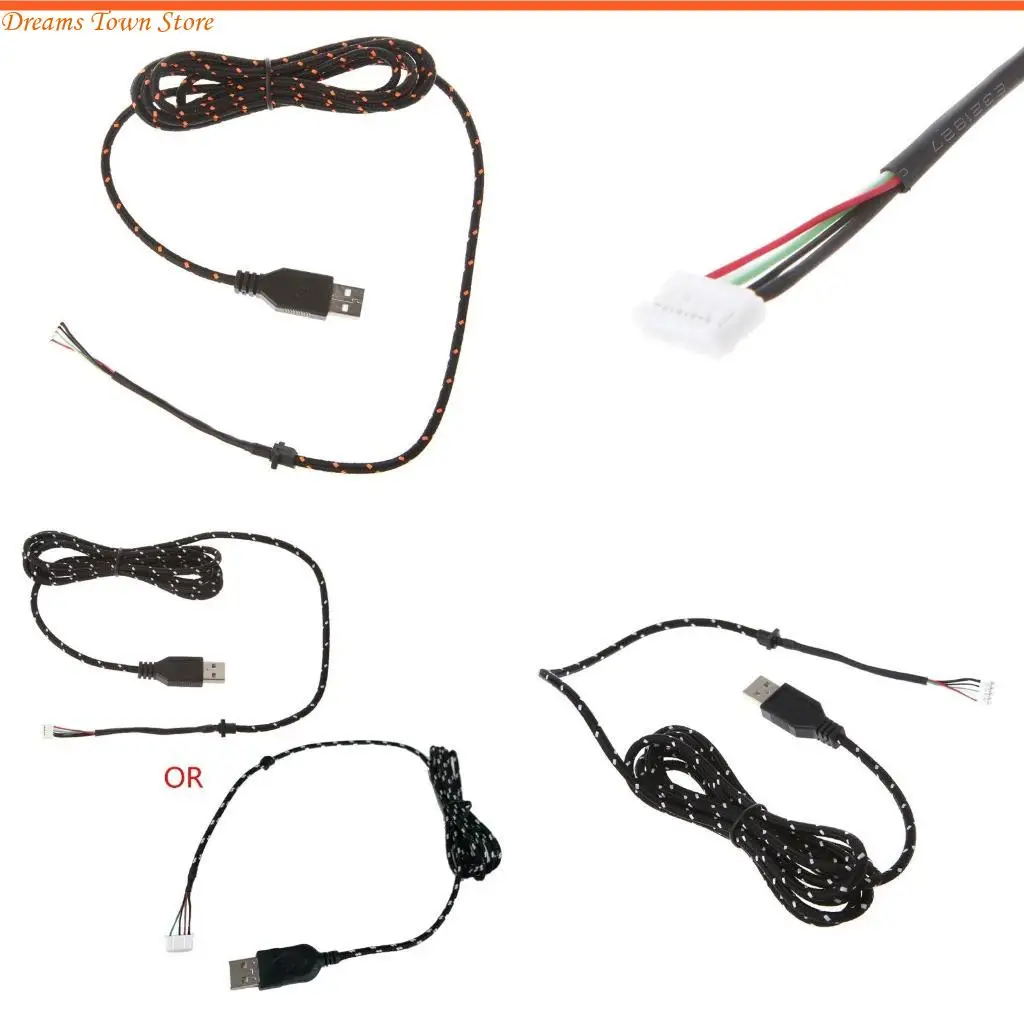 HX6A 78.7in Gaming Mouse Lines USB Mouse Cable Replacement Wire for for RAW KINZU Sensei XAI KANA Mice Lines
HX6A 78.7in Gaming Mouse Lines USB Mouse Cable Replacement Wire for for RAW KINZU Sensei XAI KANA Mice Lines