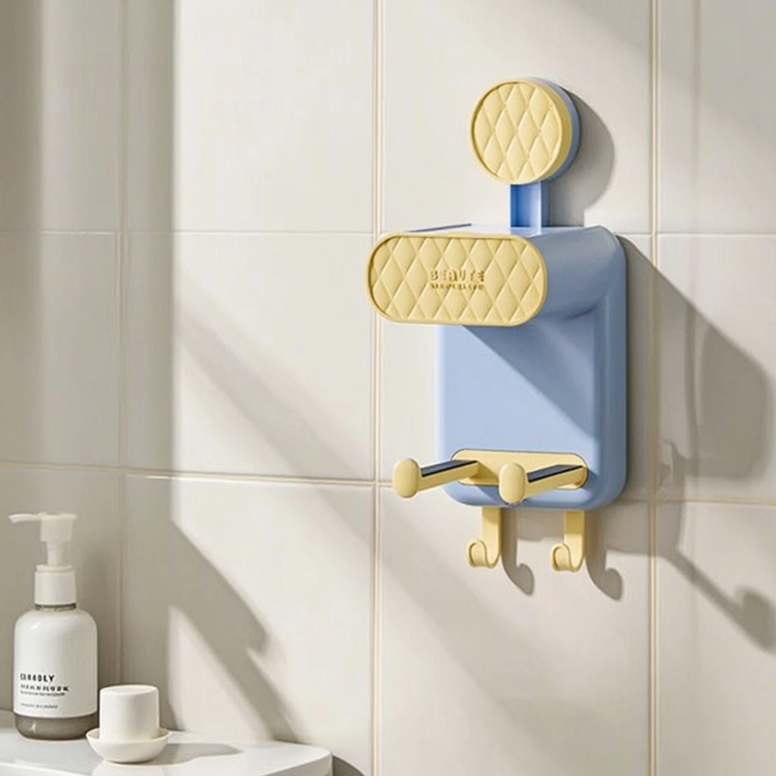 Bathroom Shelf with Hooks Compact Bathroom Shelf Wall Organizer Detachable Space-Saving for Renters, Washroom, Small Apartments
Bathroom Shelf with Hooks Compact Bathroom Shelf Wall Organizer Detachable Space-Saving for Renters, Washroom, Small Apartments