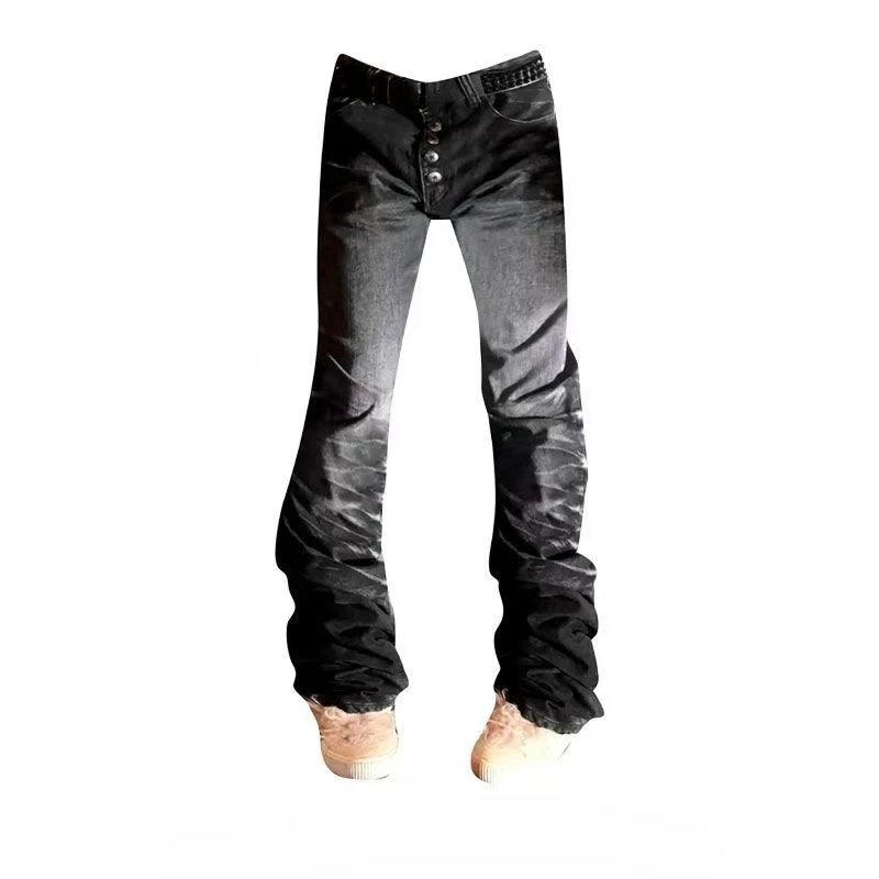 Субкультура, ретро стирка, индивидуальные модные повседневные узкие джинсы, американский уличный стиль, джинсовые брюки High Street 2025
Субкультура, ретро стирка, индивидуальные модные повседневные узкие джинсы, американский уличный стиль, джинсовые брюки High Street 2025