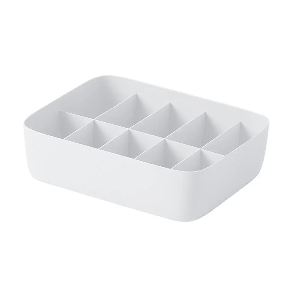Underwear Storage Box Plastic Storage Basket Stackable Storage Container with 10-Compartment Divider for Bra Panties Socks(White
Underwear Storage Box Plastic Storage Basket Stackable Storage Container with 10-Compartment Divider for Bra Panties Socks(White