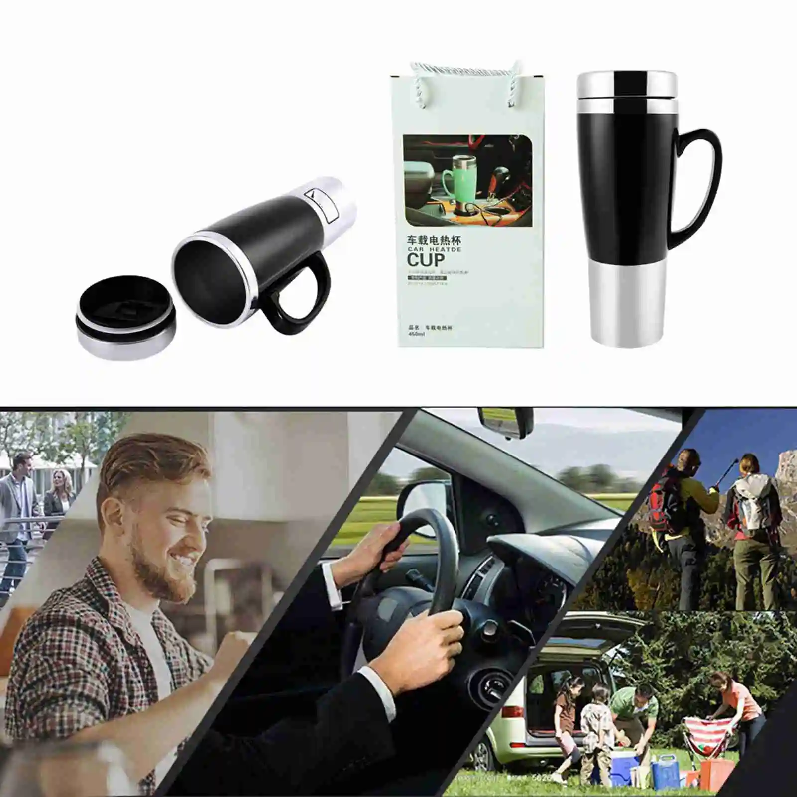 Electric Car Mug 12V Electric Water Insulated Car Mug Travel Heating Cup Kettle for Hot Coffee Milk Tea Electric Car Water Mug
Electric Car Mug 12V Electric Water Insulated Car Mug Travel Heating Cup Kettle for Hot Coffee Milk Tea Electric Car Water Mug