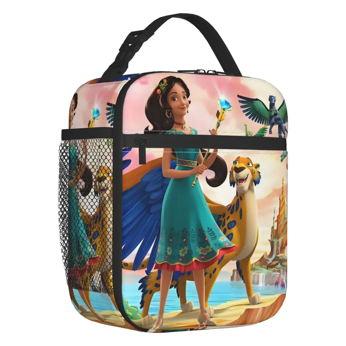 Custom Elena Of Avalor Cartoon Insulated Lunch Bags for Work School Anime Kawaii Waterproof Thermal Cooler Lunch Box Women Kids
Custom Elena Of Avalor Cartoon Insulated Lunch Bags for Work School Anime Kawaii Waterproof Thermal Cooler Lunch Box Women Kids