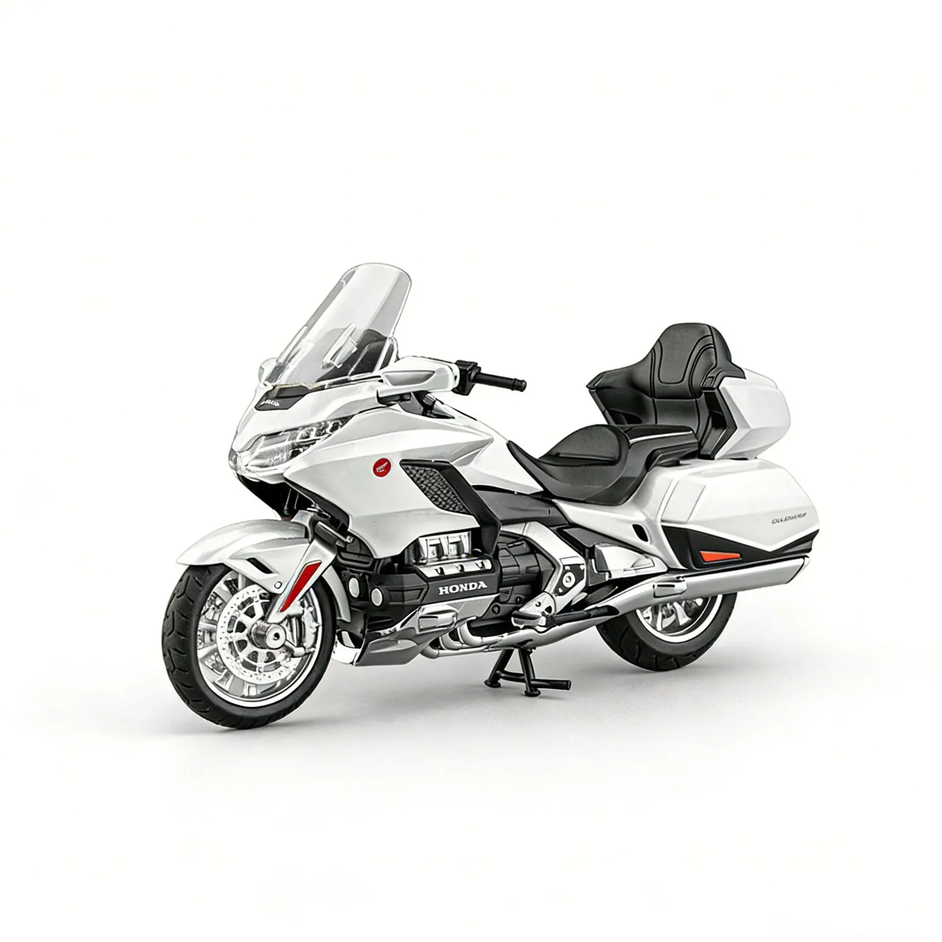 Huayi 1:12 Golden Wing GL1800 Simulated Real Alloy Motorcycle Model Sound and Light Toy Car
Huayi 1:12 Golden Wing GL1800 Simulated Real Alloy Motorcycle Model Sound and Light Toy Car