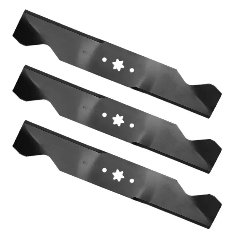 Lawnmower Cutters 3PCS Steel Mulching Cutter Metal Mulching Lawn Mower Cutter Lawn Mower Replacement Trimmer
Lawnmower Cutters 3PCS Steel Mulching Cutter Metal Mulching Lawn Mower Cutter Lawn Mower Replacement Trimmer