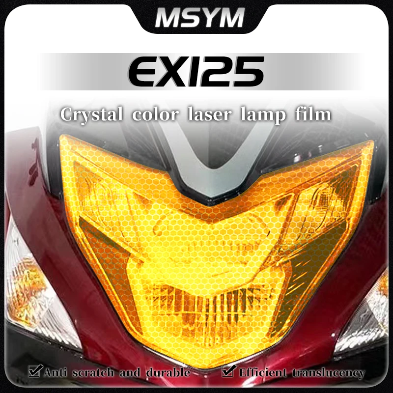 For HONDA EX125 EX 125 ex125 ex 125 motorcycleHeadlight film transparent protective film honeycomb laser light film accessorie
For HONDA EX125 EX 125 ex125 ex 125 motorcycleHeadlight film transparent protective film honeycomb laser light film accessorie 