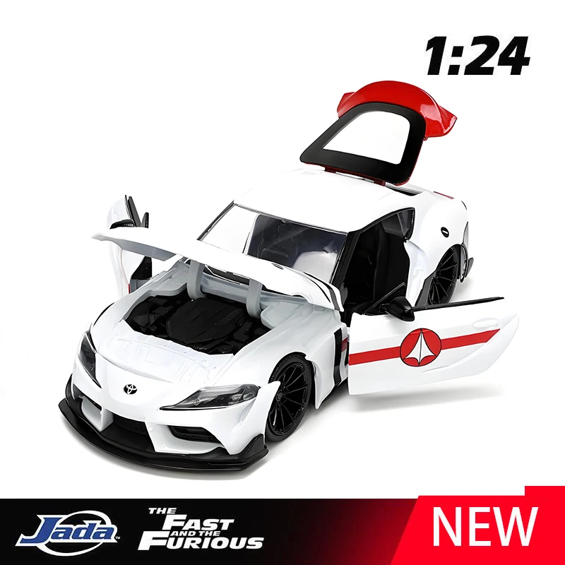 JADA 1:24 Fast & Furious Supra GR 2020 Alloy Car Diecasts & Toy Vehicles Car Model Miniature Scale Model Car For Children
JADA 1:24 Fast & Furious Supra GR 2020 Alloy Car Diecasts & Toy Vehicles Car Model Miniature Scale Model Car For Children