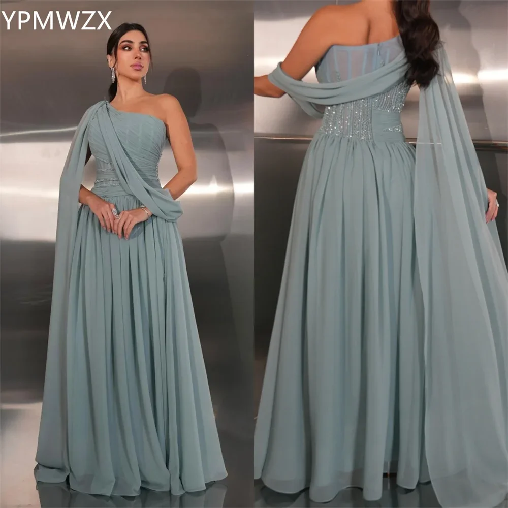 Customized Evening Dress Party Occasion Formal Women YPMWZX One Shoulder A-line Floor Length Skirts Draped Tulle Bespoke O
Customized Evening Dress Party Occasion Formal Women YPMWZX One Shoulder A-line Floor Length Skirts Draped Tulle Bespoke O