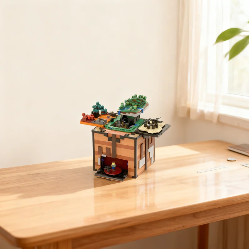 2325pcs MOC Crafting Table my world Model Building blocks Construction Christmas gifts toy creative DIY idea Kids Architecture
2325pcs MOC Crafting Table my world Model Building blocks Construction Christmas gifts toy creative DIY idea Kids Architecture