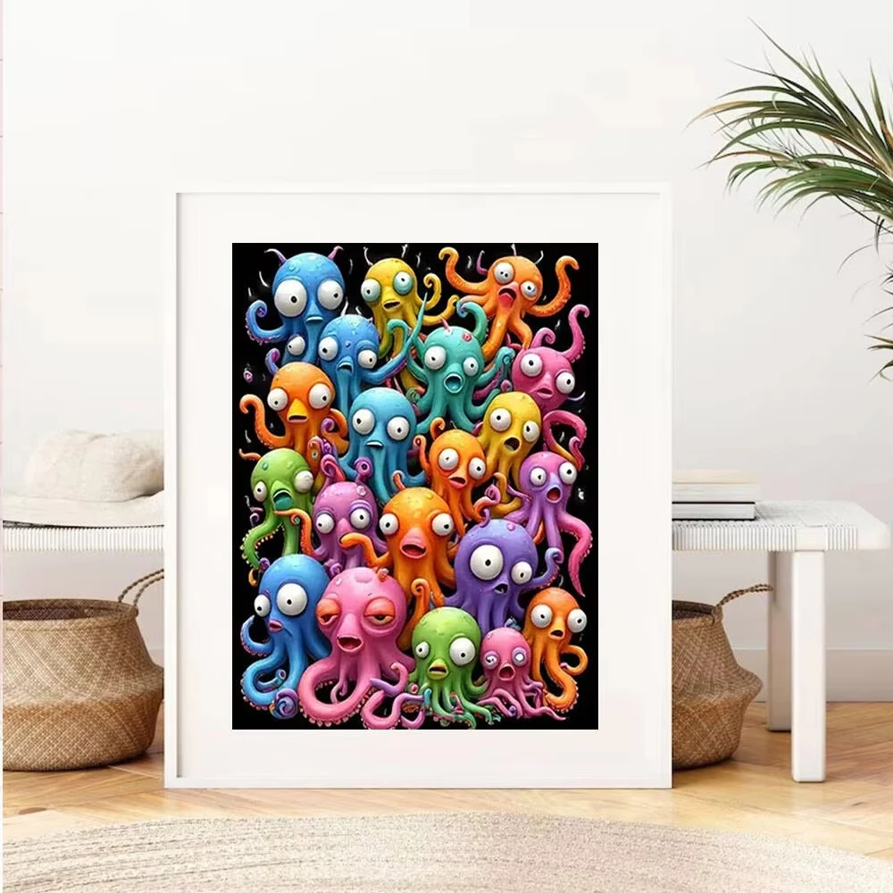 500/1000/1200/2000 PCS Jigsaw Puzzles Abstract Little Octopus Family Activity Games for Gameroom Bedroom Home Decor Frameless
500/1000/1200/2000 PCS Jigsaw Puzzles Abstract Little Octopus Family Activity Games for Gameroom Bedroom Home Decor Frameless