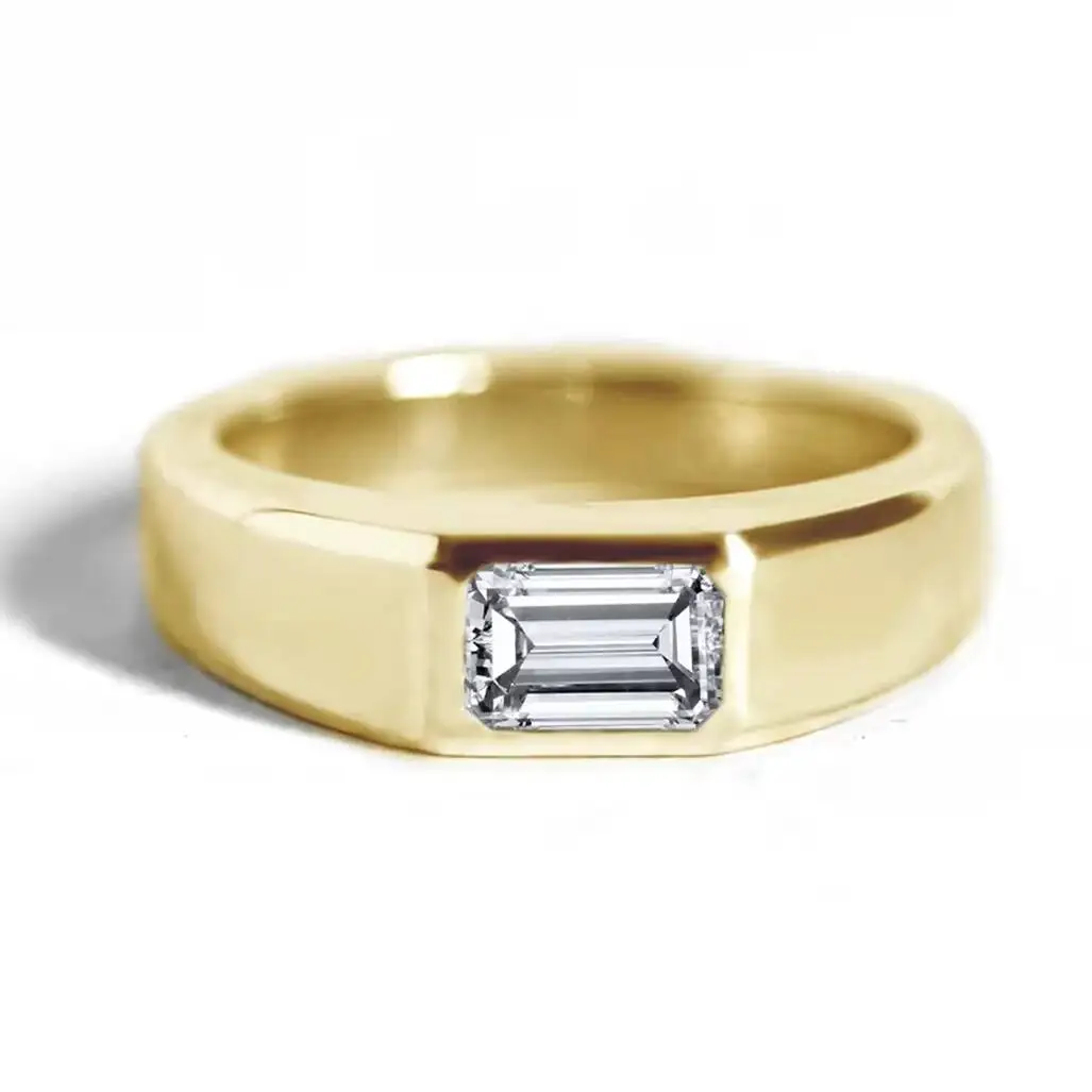 EX Grade D Moissanite Gold Men's Jewelry Set Rings Factory Price
EX Grade D Moissanite Gold Men's Jewelry Set Rings Factory Price