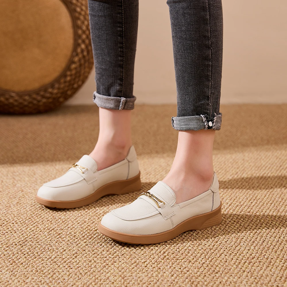 DIMANYU Women Loafers Shoe Retro 2026 New Anti Slip Flat Sneakers Women Genuine Leather Comfortable Spring Slip-on Female Shoes
DIMANYU Women Loafers Shoe Retro 2026 New Anti Slip Flat Sneakers Women Genuine Leather Comfortable Spring Slip-on Female Shoes