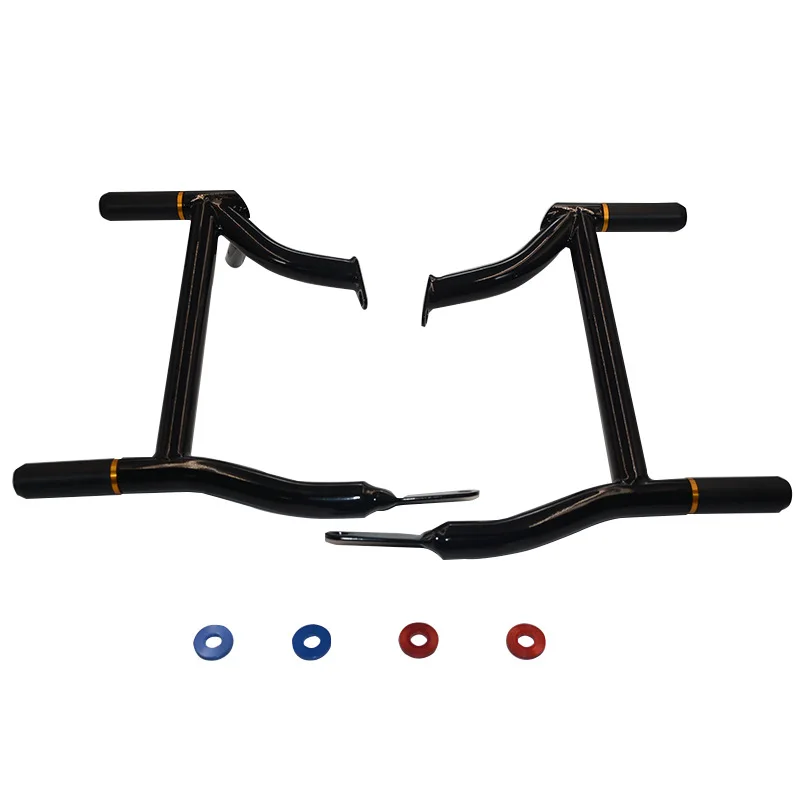 Подходит для Harley Street Glide Double Light Glide Road King GlidingST Модифицированные передние и задние защитные бамперы для гонок
Подходит для Harley Street Glide Double Light Glide Road King GlidingST Модифицированные передние и задние защитные бамперы для гонок