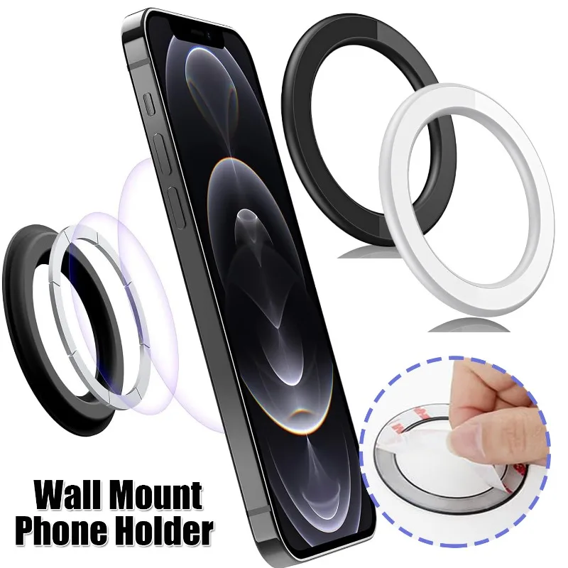 Magnetic Ring Holder for Magsafe Magnet Adhesive Wall Mount Wireless Charging Phone Stand for Iphone Samsung Car Accessories
Magnetic Ring Holder for Magsafe Magnet Adhesive Wall Mount Wireless Charging Phone Stand for Iphone Samsung Car Accessories