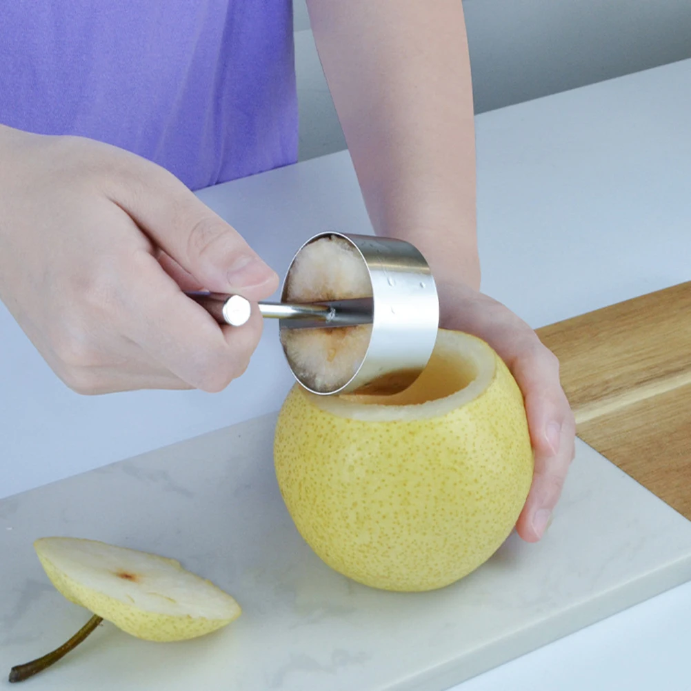 304 stainless steel fruit corer apple and pear corer pulp splitter kitchen gadget
304 stainless steel fruit corer apple and pear corer pulp splitter kitchen gadget
