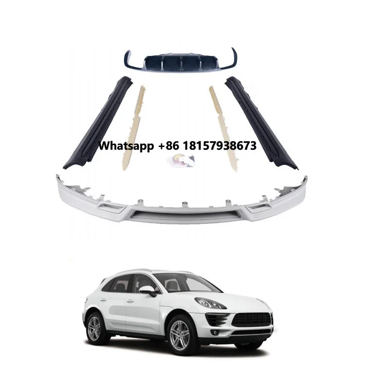 Car Accessories TKT Style Front Lip Rear Diffuser Lip Side Skirt Body Kit for Porsche Macan 95B 95B.1 2014-2017
Car Accessories TKT Style Front Lip Rear Diffuser Lip Side Skirt Body Kit for Porsche Macan 95B 95B.1 2014-2017