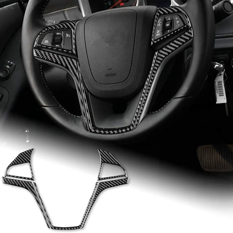 Carbon Fiber For Chevrolet Camaro 2012-2015 Car Steering Wheel Button Cover Trim Interior Accessories
Carbon Fiber For Chevrolet Camaro 2012-2015 Car Steering Wheel Button Cover Trim Interior Accessories