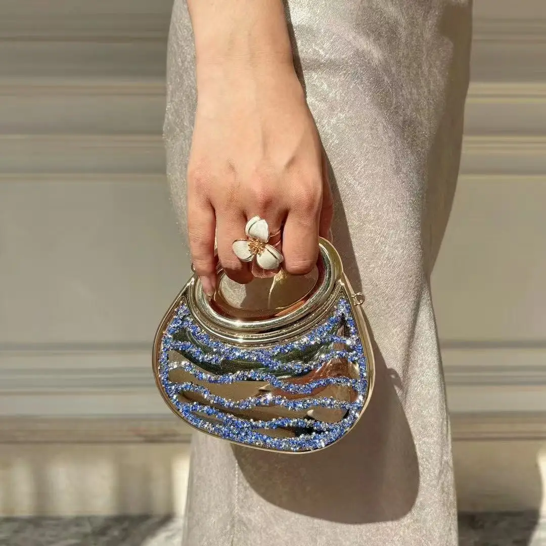 Glitter Shiny Mini Bag Luxury Fashion Acrylic Women Handbag Exquisite Clutch Purse Shoulder Crossbody Bag Lipstick Bag
Glitter Shiny Mini Bag Luxury Fashion Acrylic Women Handbag Exquisite Clutch Purse Shoulder Crossbody Bag Lipstick Bag