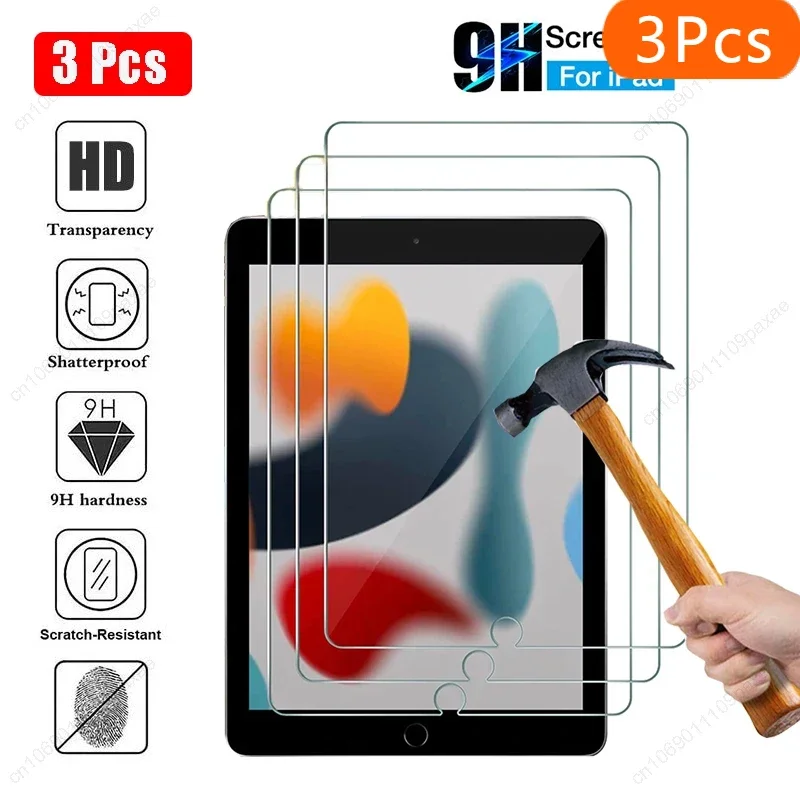 3Pcs Tempered Glass Screen Protector Cover For NEW iPad 7th 8th 9th 10.2 Ipad 5th 6th air 1 air 2 9.7 MINI 5 4 9HD Tempered Film
3Pcs Tempered Glass Screen Protector Cover For NEW iPad 7th 8th 9th 10.2 Ipad 5th 6th air 1 air 2 9.7 MINI 5 4 9HD Tempered Film