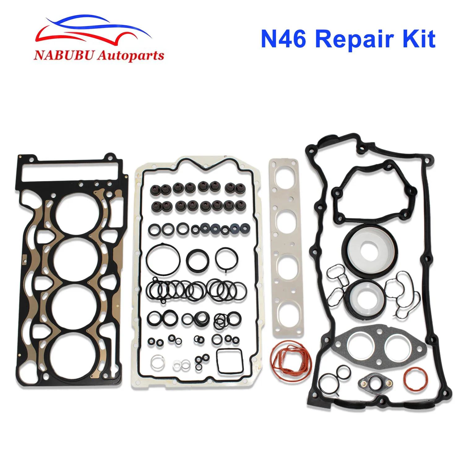 N46 N46B20B Engine cylinder head gasket kit overhaul kit for BMW E93 320i 2.0L 11127563412 11127578093
N46 N46B20B Engine cylinder head gasket kit overhaul kit for BMW E93 320i 2.0L 11127563412 11127578093