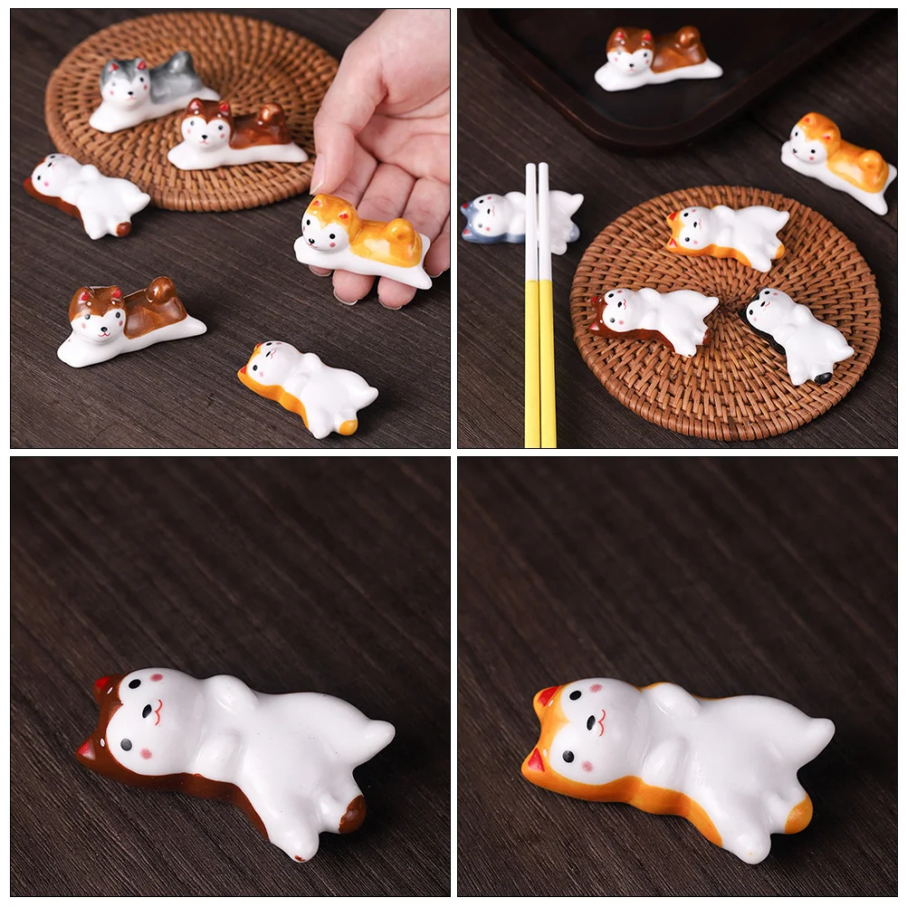 4Pcs Ceramic Chopstick Rest Fork Spoon Holder Shape Cartoon Chopsticks Stand Dining Table Decor Chopstick Rest
4Pcs Ceramic Chopstick Rest Fork Spoon Holder Shape Cartoon Chopsticks Stand Dining Table Decor Chopstick Rest