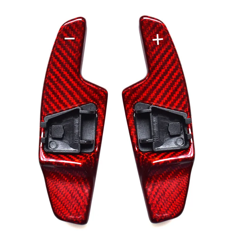 Suitable for Volkswagen Golf 8 replacement carbon fiber shift paddles car steering wheel modification
Suitable for Volkswagen Golf 8 replacement carbon fiber shift paddles car steering wheel modification