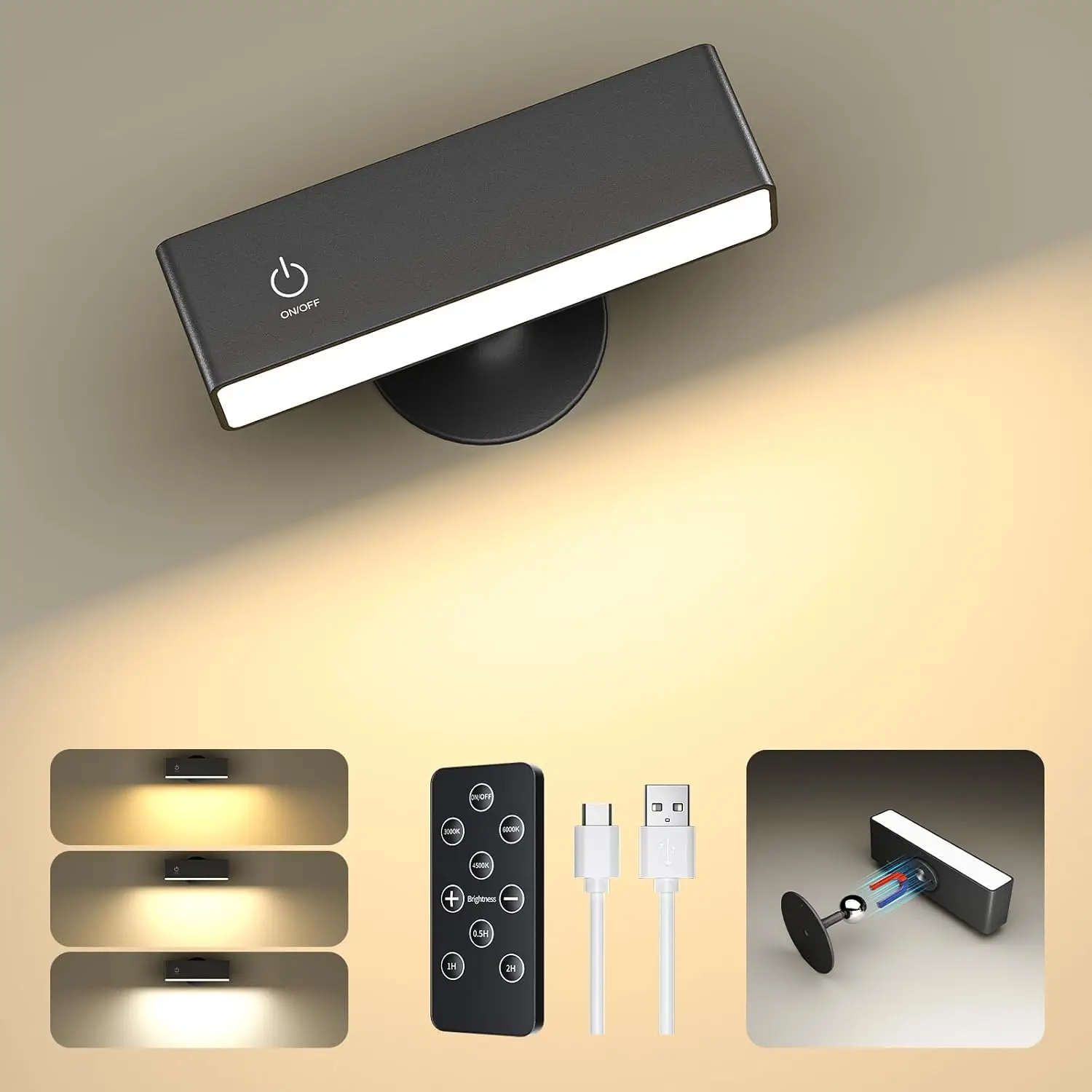 Светодиодные настенные светильники с вращением на 360°, настенное бра с регулируемой яркостью, магнитное для крепления светильника, книжной настольной лампы, украшение для рождественской комнаты
Светодиодные настенные светильники с вращением на 360°, настенное бра с регулируемой яркостью, магнитное для крепления светильника, книжной настольной лампы, украшение для рождественской комнаты