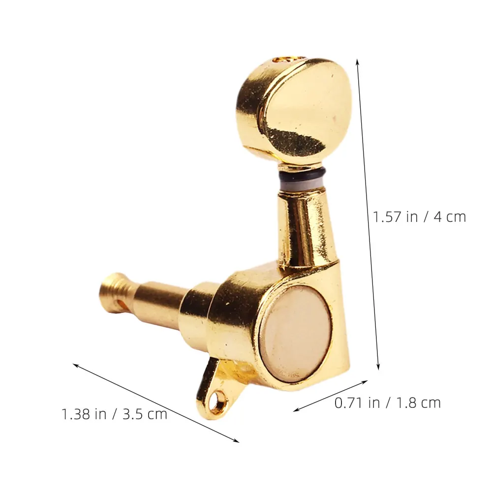 6 PCS Golden Electric Guitar Tuning Keys Locking Tuners Acoustic Accessories Pegs for Sealed
6 PCS Golden Electric Guitar Tuning Keys Locking Tuners Acoustic Accessories Pegs for Sealed