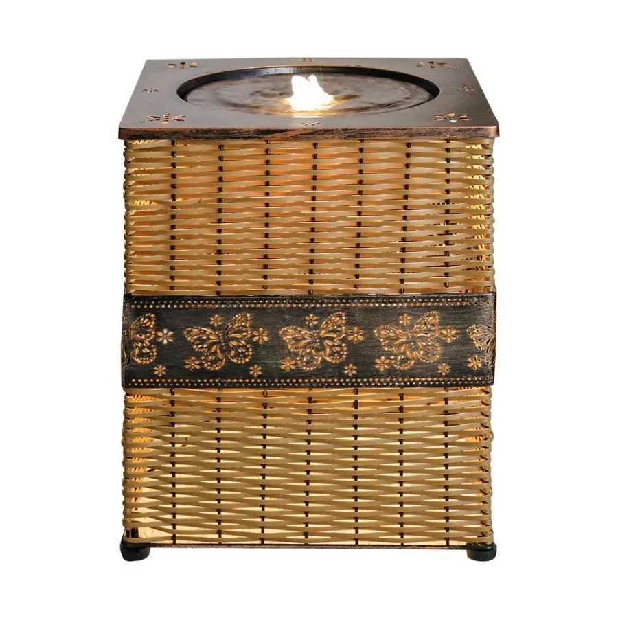 Indoor Rattan Water Fountain with LED Light 17 inch High Floor Zen Fountain for Home Living Room Yoga Room Office and Porch Dr
Indoor Rattan Water Fountain with LED Light 17 inch High Floor Zen Fountain for Home Living Room Yoga Room Office and Porch Dr