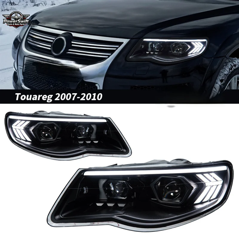 Suitable for 07-10 Volkswagen Touareg Assembly Modified Lens Headlight LED Daytime Running Turn Signal Light
Suitable for 07-10 Volkswagen Touareg Assembly Modified Lens Headlight LED Daytime Running Turn Signal Light