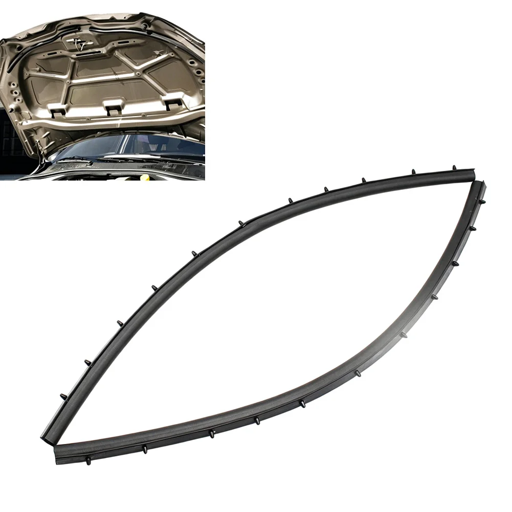 Engine Hood Soundproof Seal Engine Bonnet Front Hood Gasket Black Hood Seal Strip Non Deformation Black Finish
Engine Hood Soundproof Seal Engine Bonnet Front Hood Gasket Black Hood Seal Strip Non Deformation Black Finish
