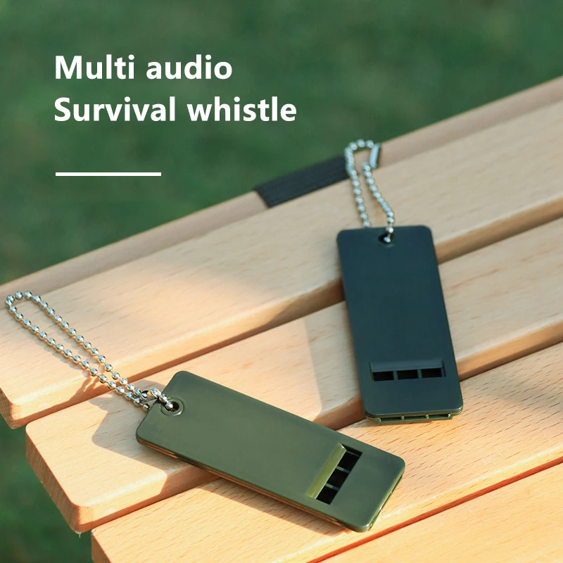 Outdoor Triple-Tone Emergency Whistle, Advanced Survival Aid, High-Pitched Coach Whistle
Outdoor Triple-Tone Emergency Whistle, Advanced Survival Aid, High-Pitched Coach Whistle
