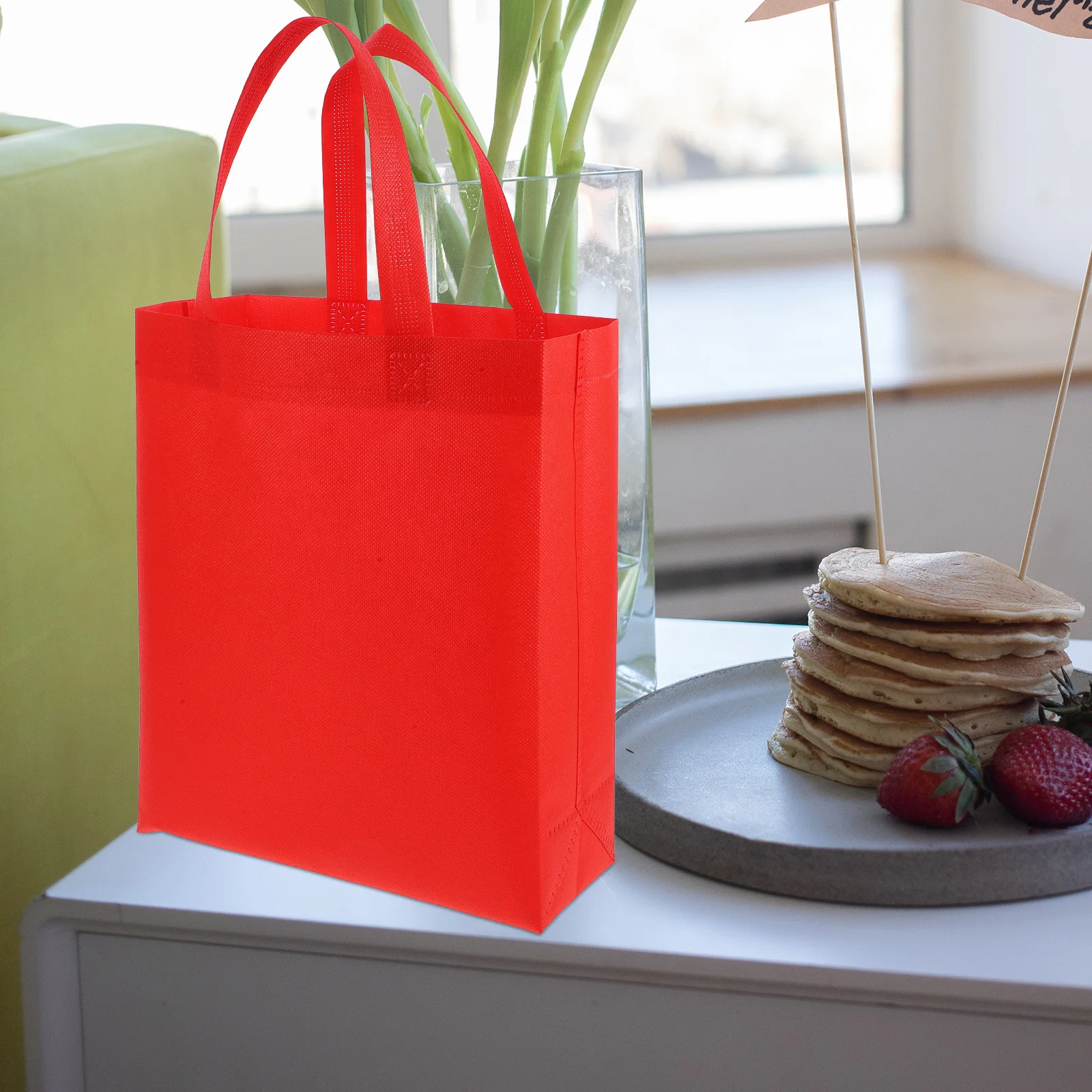 30pcs Non Woven Tote Bags Yellow 25x30x10 Lightweight Compact Shopping Handbags Reusable Storage Bag Home Travel Outdoor
30pcs Non Woven Tote Bags Yellow 25x30x10 Lightweight Compact Shopping Handbags Reusable Storage Bag Home Travel Outdoor
