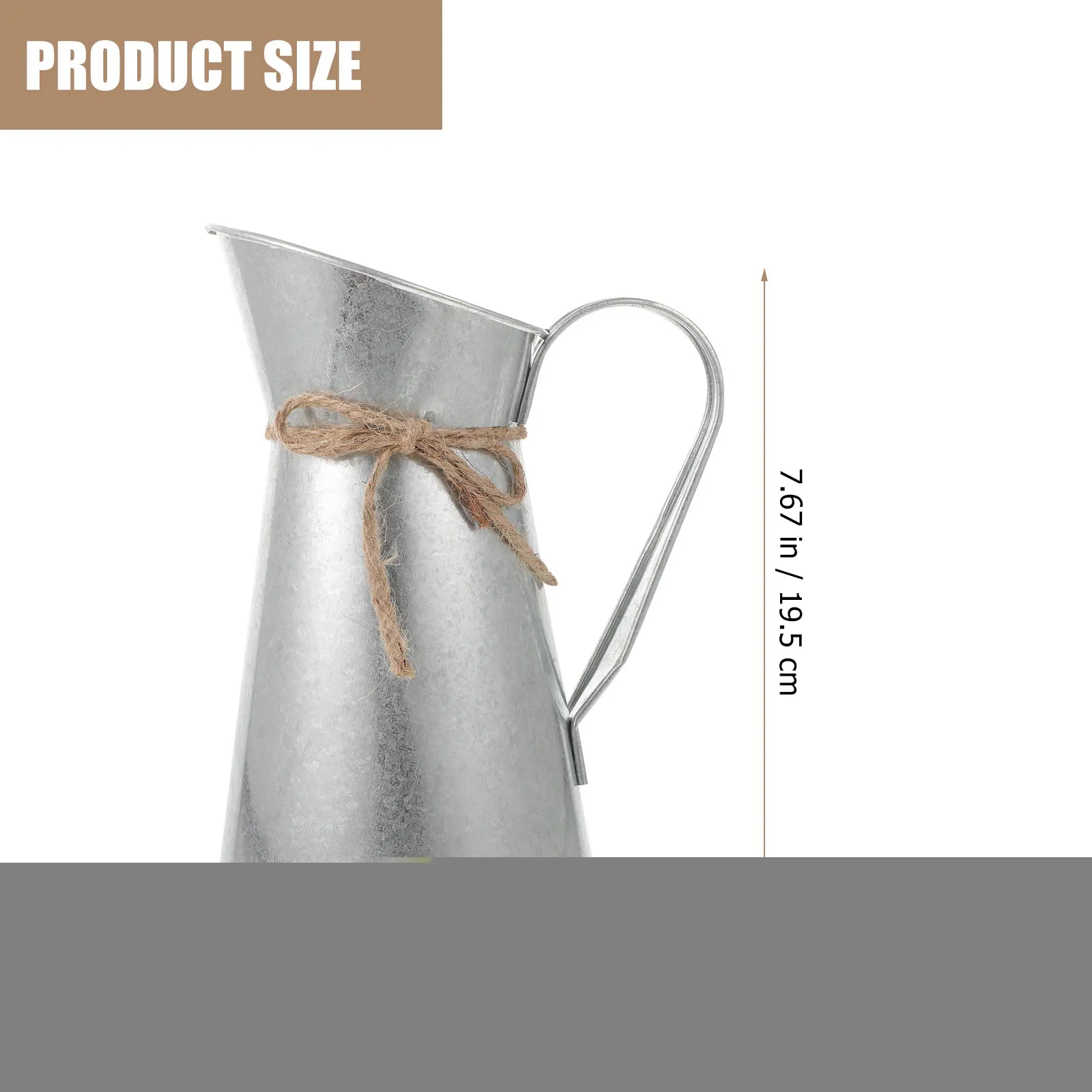 Tin Flower Bucket Holder Decorative Vintage Vase for Flowers Display Buckets Decoration
Tin Flower Bucket Holder Decorative Vintage Vase for Flowers Display Buckets Decoration